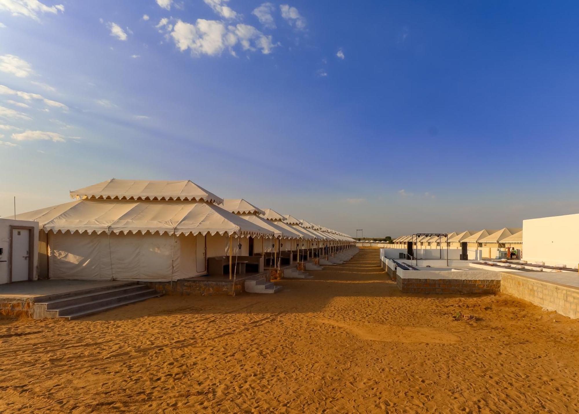 Hotel Nk Desert Camp Jaisalmer Sām Esterno foto