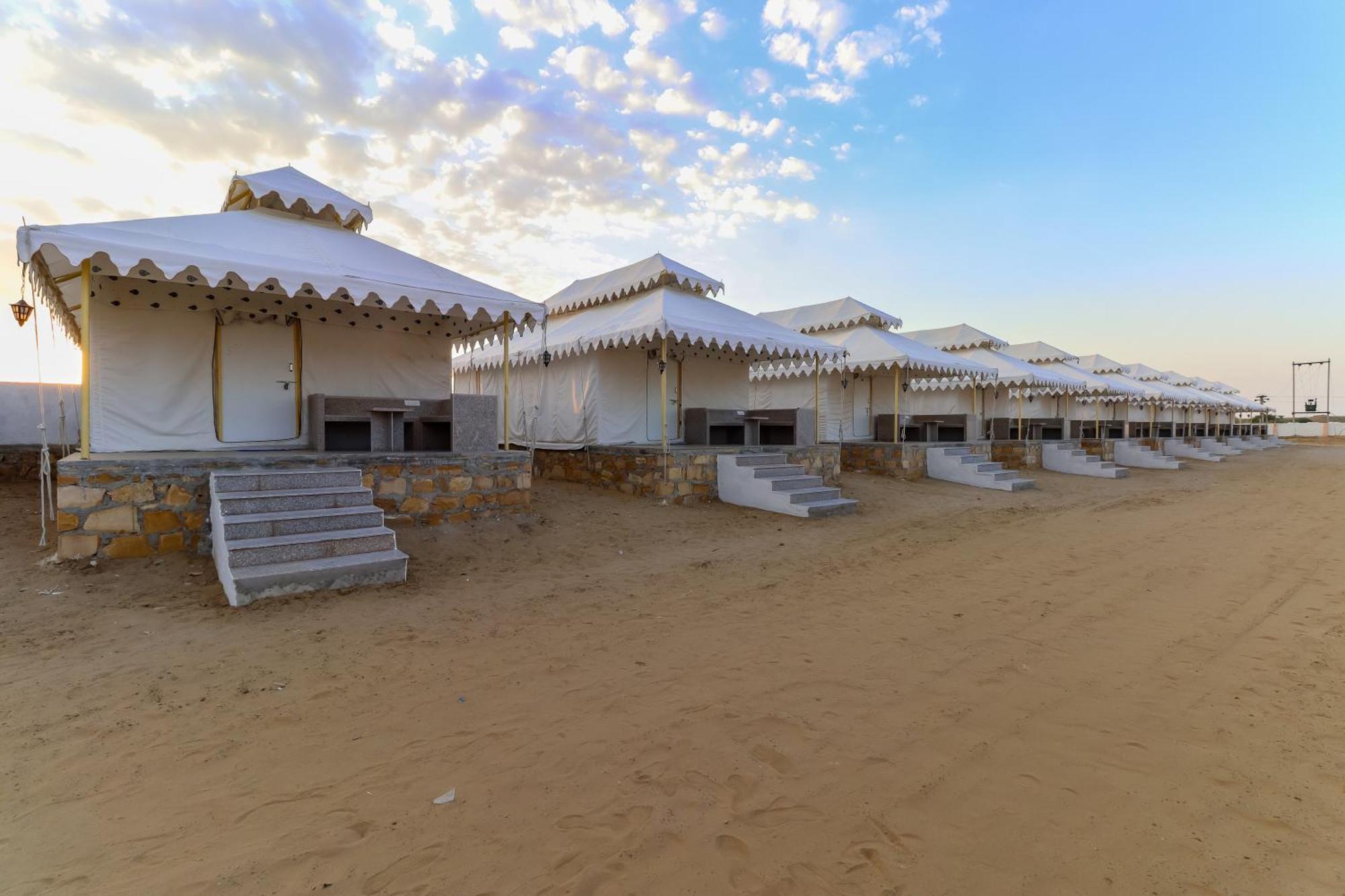 Hotel Nk Desert Camp Jaisalmer Sām Esterno foto