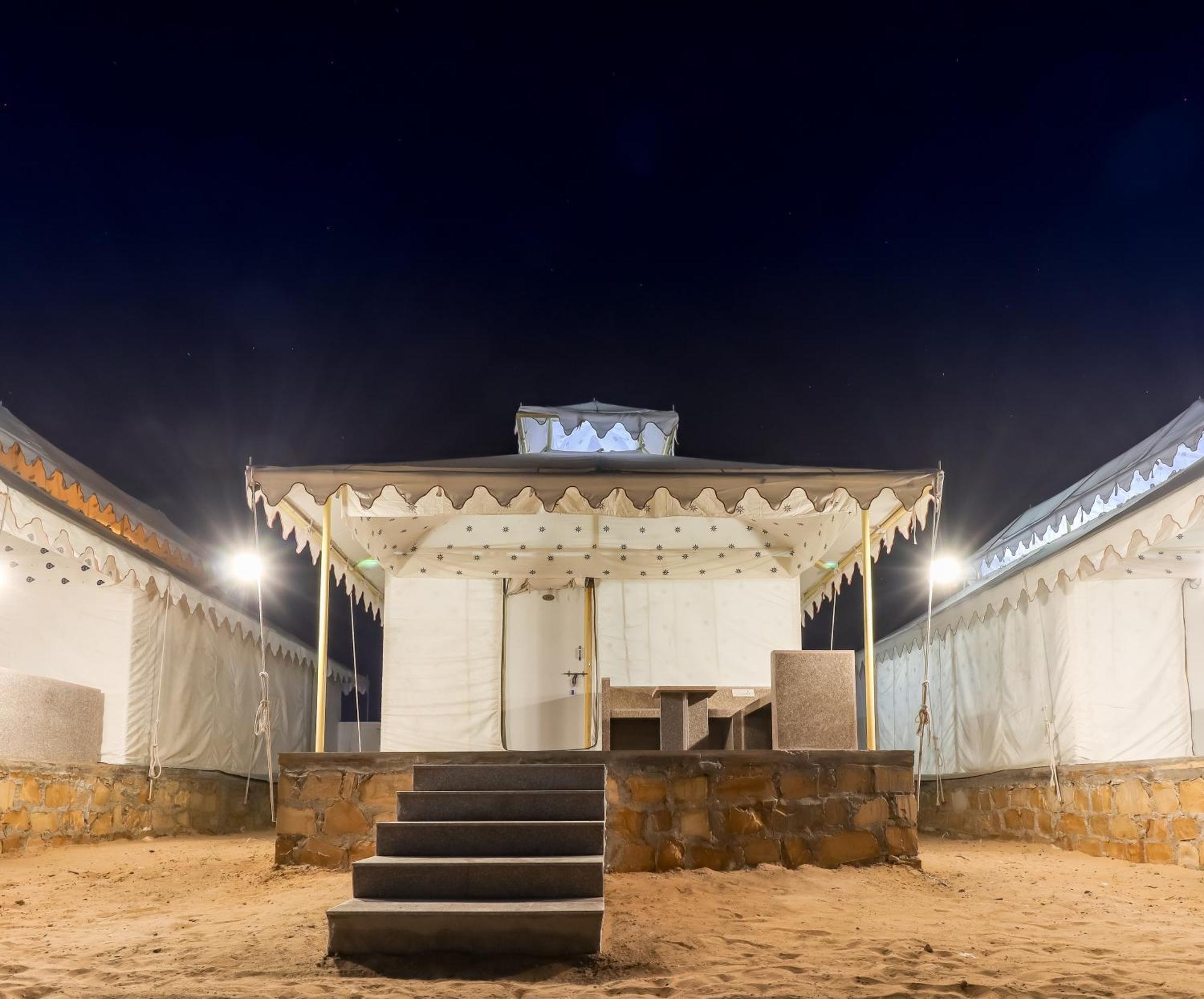 Hotel Nk Desert Camp Jaisalmer Sām Esterno foto